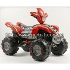 Квадроцикл KL 40005 B-3 (1шт) красный, 4,5-5км/ч, с 3-х лет, 2х6V-2х6V-7AH, 123-82-98см