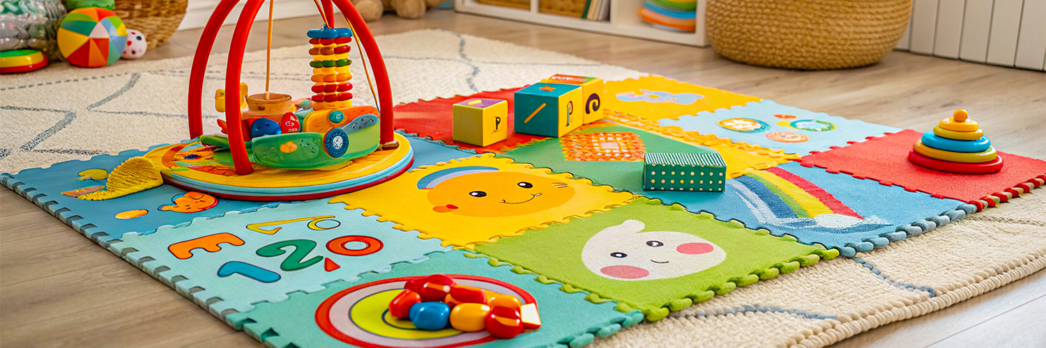 Развивающие коврики: комфорт и развитие для вашего малыша