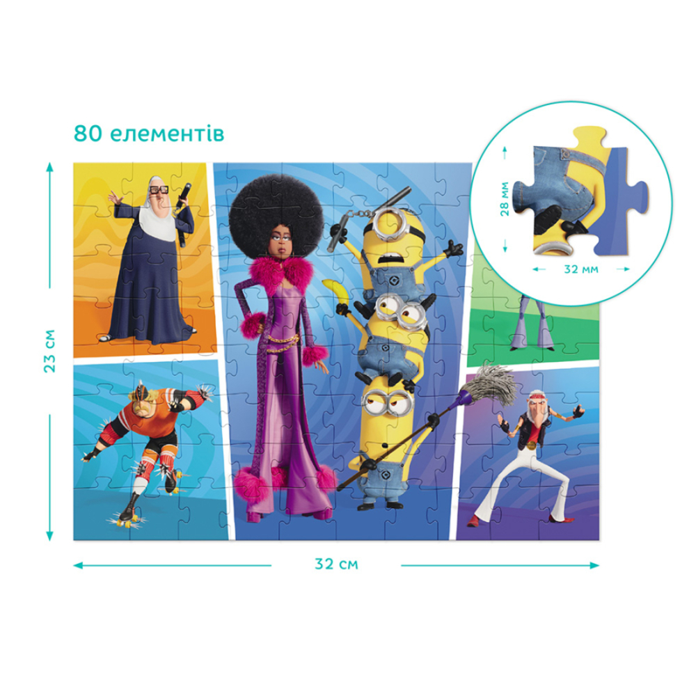 Фото, Видеообзоры пазл dodo minions викриття злодіїв 