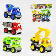 Набір машин 912А-42 (144/2) 4 штуки, військовий транспорт, інерція, в пакеті Набір машин 912А-42 (144/2) 4 штуки, військовий транспорт, інерція, в пакеті