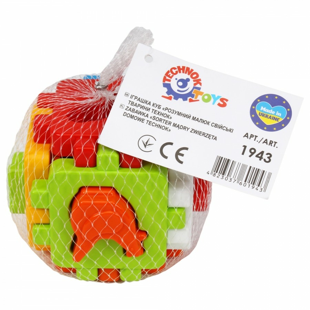 Фото, Відеоогляди іграшка куб "розумний малюк свійські тварини технок", арт.1943