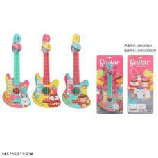 Гітара 2858A (192шт/2) 3 види мікс, планшет 34,5*15*3,5см Гітара 2858A (192шт/2) 3 види мікс, планшет 34,5*15*3,5см