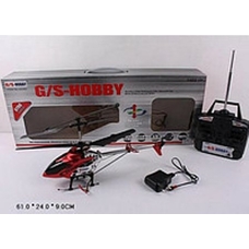 Вертоліт аккум GS350 (24шт) р/у, 2віда, в коробці 61 * 24 * 9см