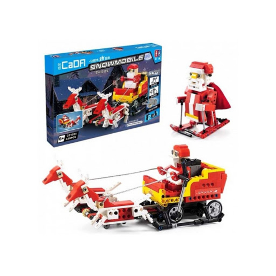Santa Snowmobile C51034W
