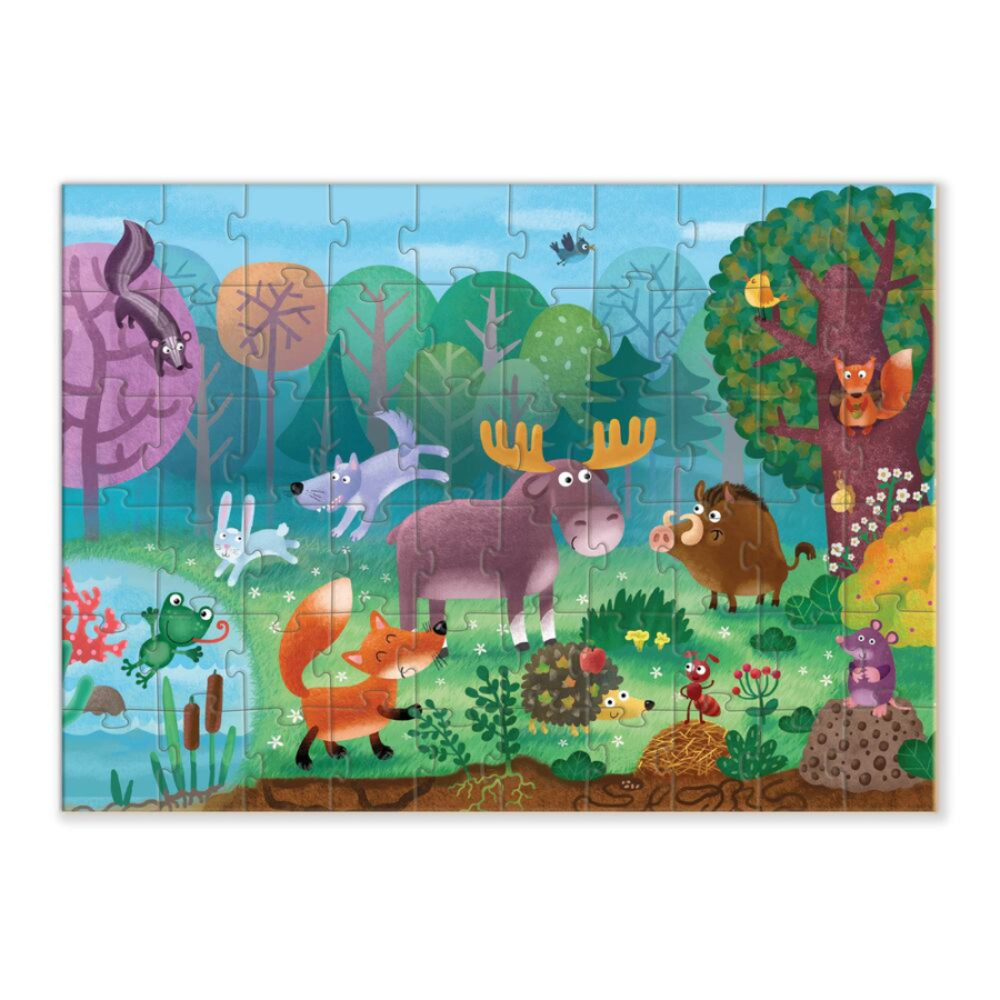 Фото, Відеоогляди пазл dodo диво-звірі у лісі