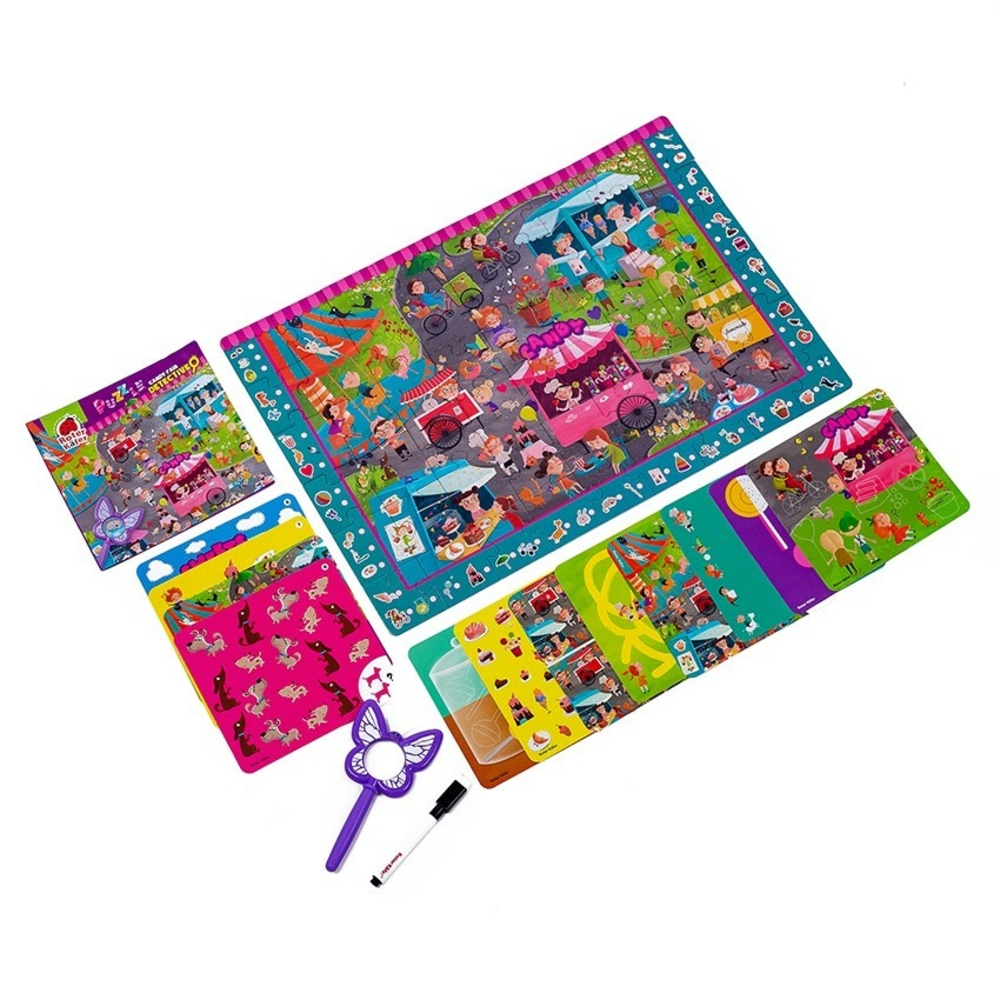 Фото, Відеоогляди гра віммельбух «пазл-детектив. ярмарок цукерок» roter kafer rk1080-06