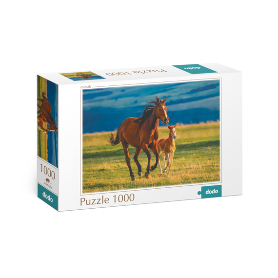 Пазл Dodo Виховання маленького лошати