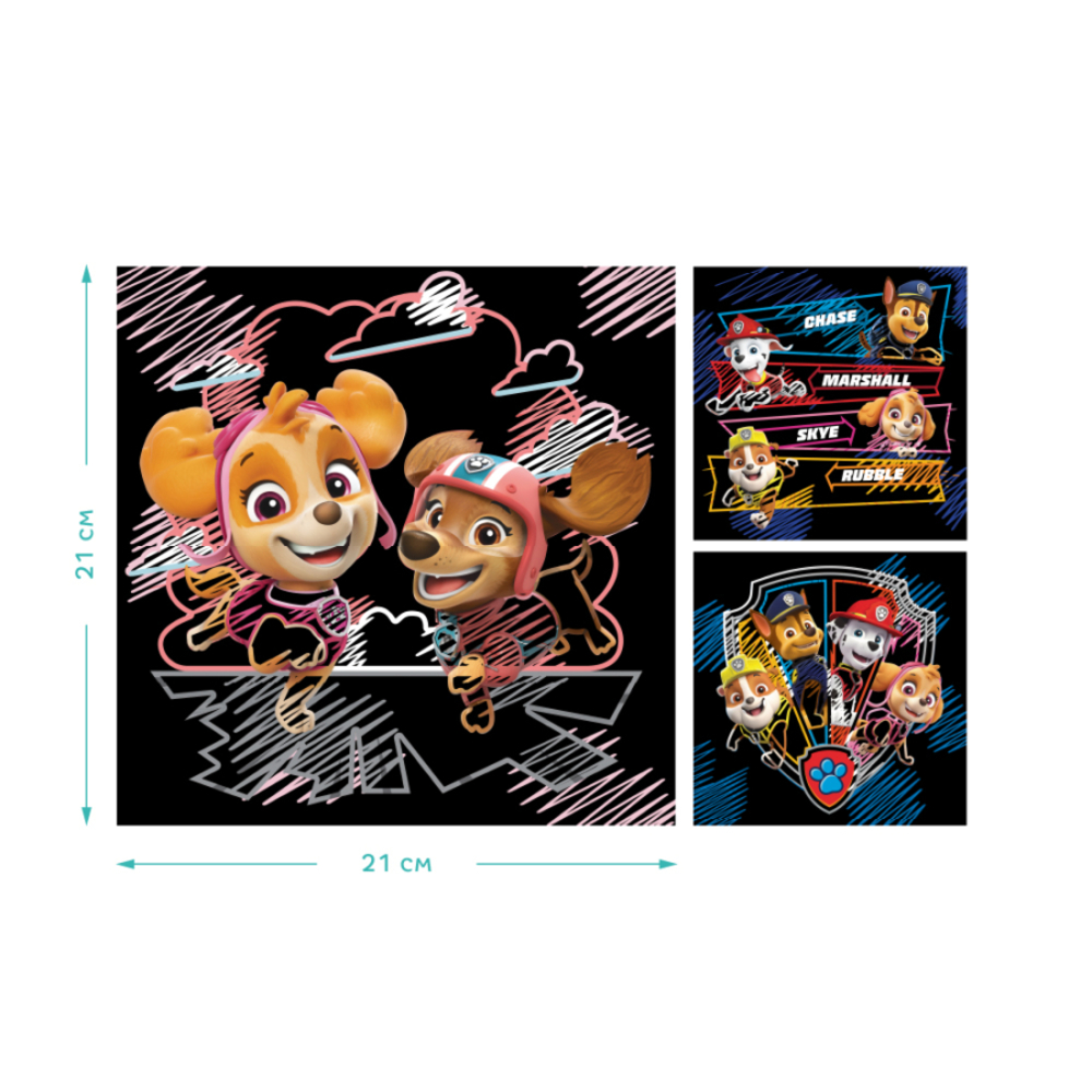 Фото, Видеообзоры набір гравюр dodo paw patrol команда