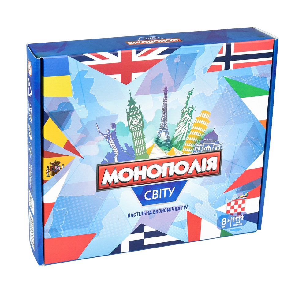 Фото, Відеоогляди настільна гра strateg економіка світова монополія українською мовою (7007)