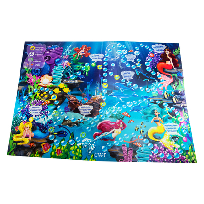 Фото, Відеоогляди настільна гра strateg подорож mermaid російською мовою (30501)