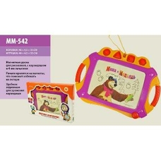 Дошка MM-542 (24шт / 2) паличка-олівець, 3 пресі, в коробці 46 * 4,5 * 33см
