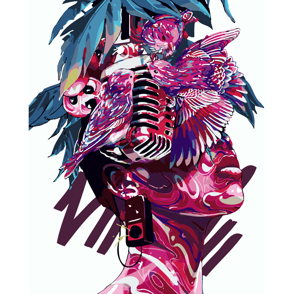 Фото, Відеоогляди картина за номерами strateg преміум арт-думки з лаком розміром 40х50 см sy6234