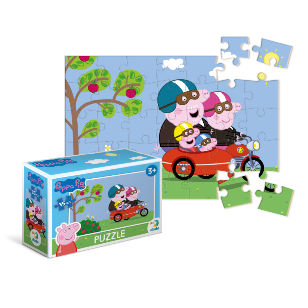 Фото, Видеообзоры пазл-міні dodo peppa pig подорож на мотоциклі