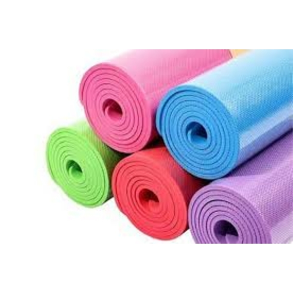 Килимок для йоги/фітнесу YM-0001 EVA 4мм 173*61см 4кол кул/12/