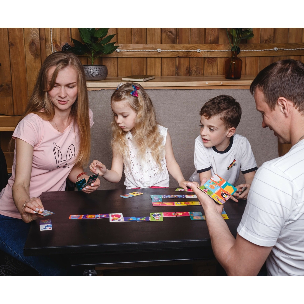 Фото, Відеоогляди гра настільна «crazy доміно» vt8055-10