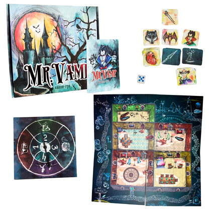 Фото, Відеоогляди настільна гра strateg mr.vamp українською мовою (32060)