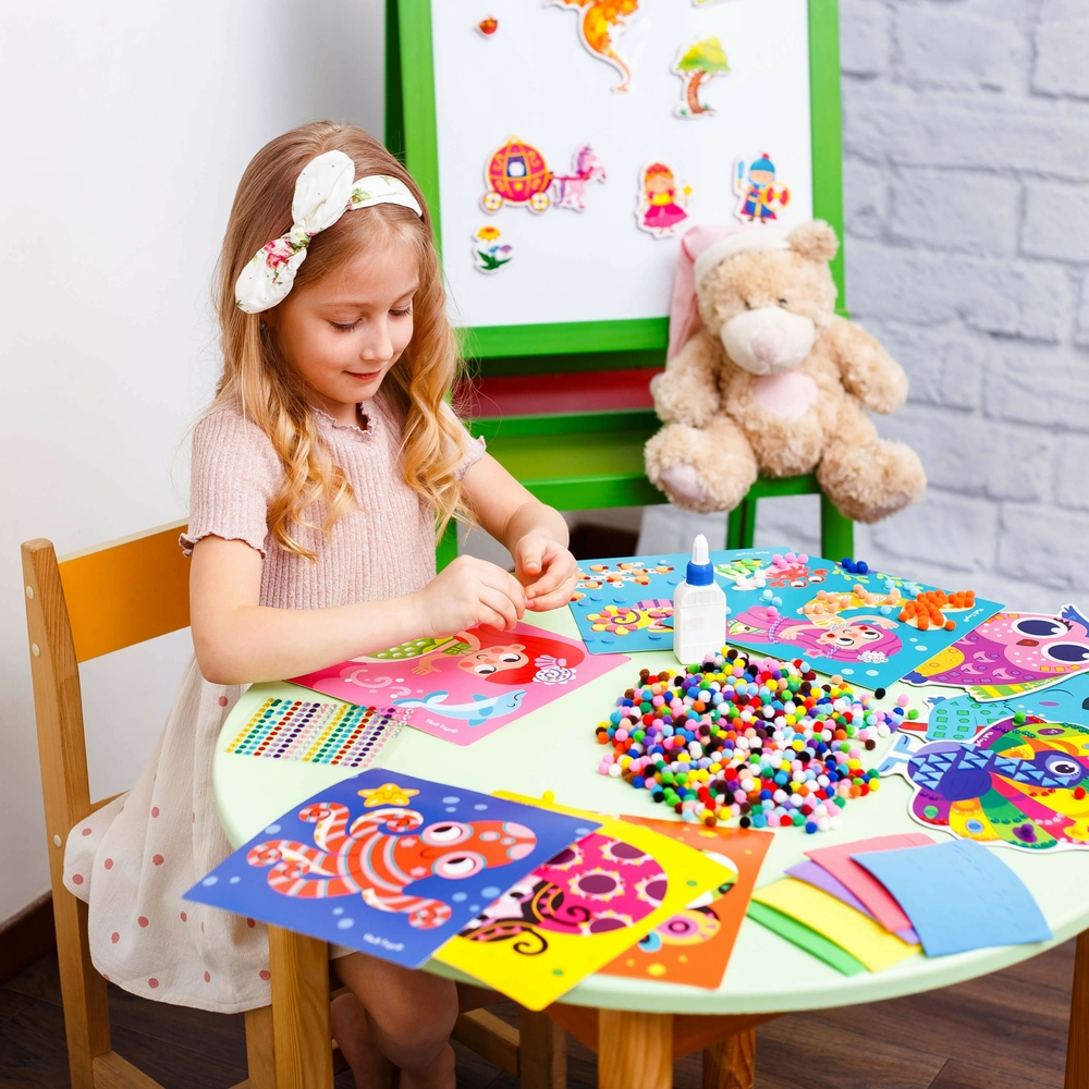 Фото, Видеообзоры набір для творчості "creative box. сова" vladi toys vt4433-08