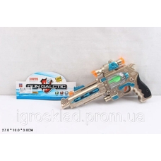 Бластер батар. 8806-2 (72шт/2) свет, звук, в пакете 27*18*3см