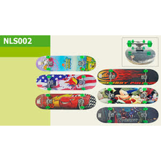 Скейт NLS002 (6шт) тонкое крепление колеса PVC, 79*20 см