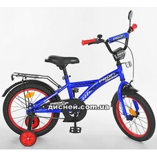 Велосипед дитячий PROF1 14д. T1433 (1шт) Racer,синий,звонок,доп.колеса Велосипед дитячий PROF1 14д. T1433 (1шт) Racer,синий,звонок,доп.колеса