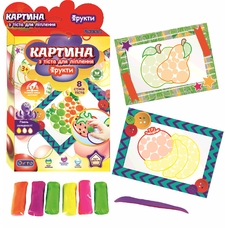 Картина з тіста для ліплення 