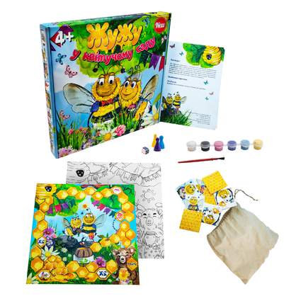 Фото, Видеообзоры настільна гра strateg жу-жу у квітучому саду українською мовою (30201)