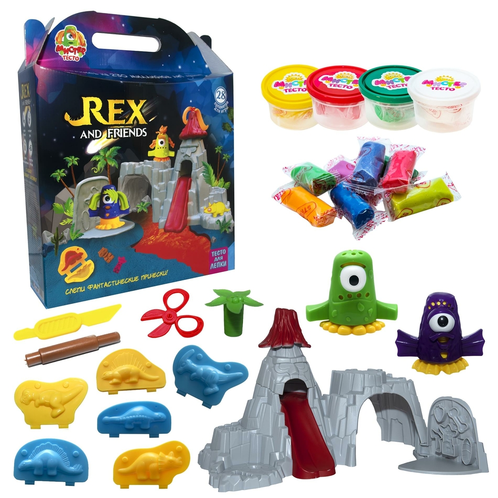 Фото, Видеообзоры набір для творчості strateg rex and friends россійскою мовою (71506)