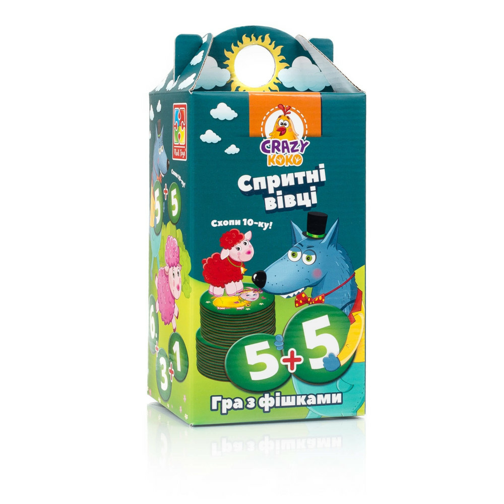 Фото, Відеоогляди гра настільна «спритні вівці. схопи 10-ку!» vt8033-03