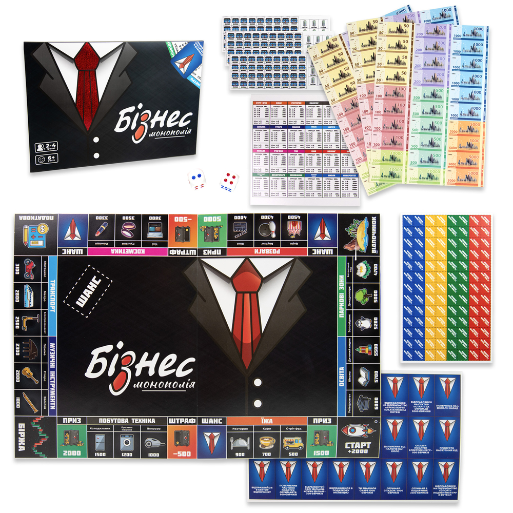 Фото, Видеообзоры настільна гра strateg бізнес економічна українською мовою (30372)