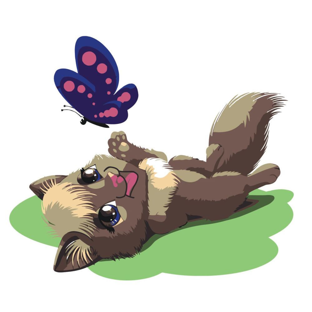 Фото, Відеоогляди картина за номерами strateg преміум грайливість з лаком розміром 30х30 см es034