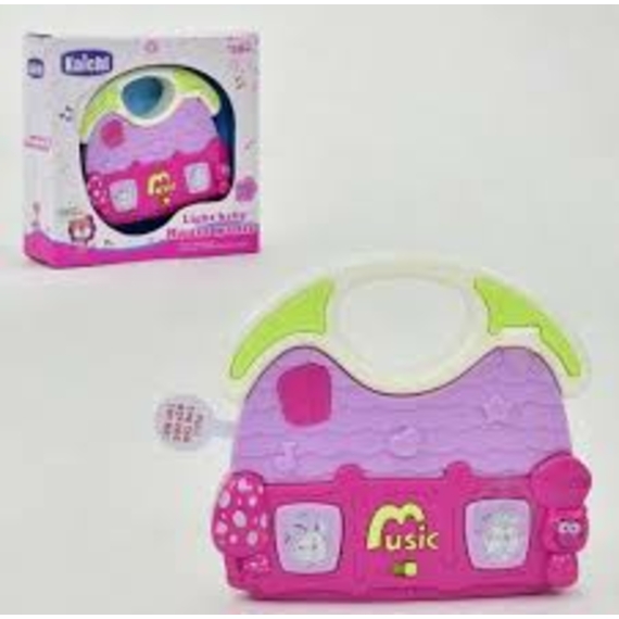 Будинок музичний 999-105G світло, в кор