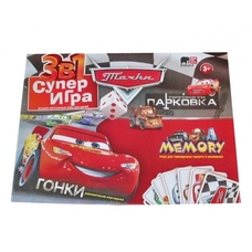 Гра настільна велика 3 в 1 