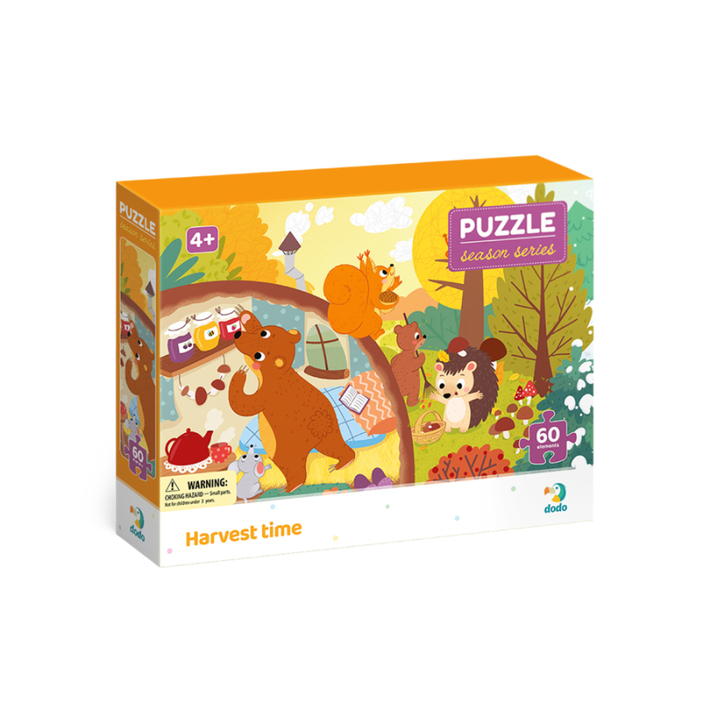 Фото, Видеообзоры пазл dodo прибирання в лісі