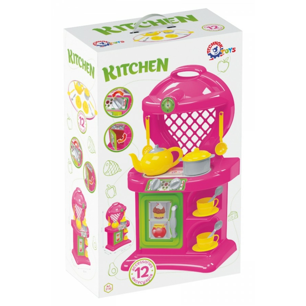 Фото, Видеообзоры іграшка "кухня 10 технок", арт.2155