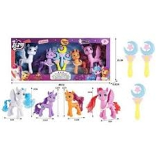 Набір поні XQ9933С (36/2) 4 фігурки, в коробці Набір поні XQ9933С (36/2) 4 фігурки, в коробці