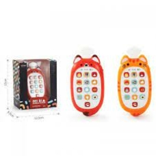 Телефон DM305W тигр/лисиця батар.муз.світ.2в.кор.15*9*12,5см