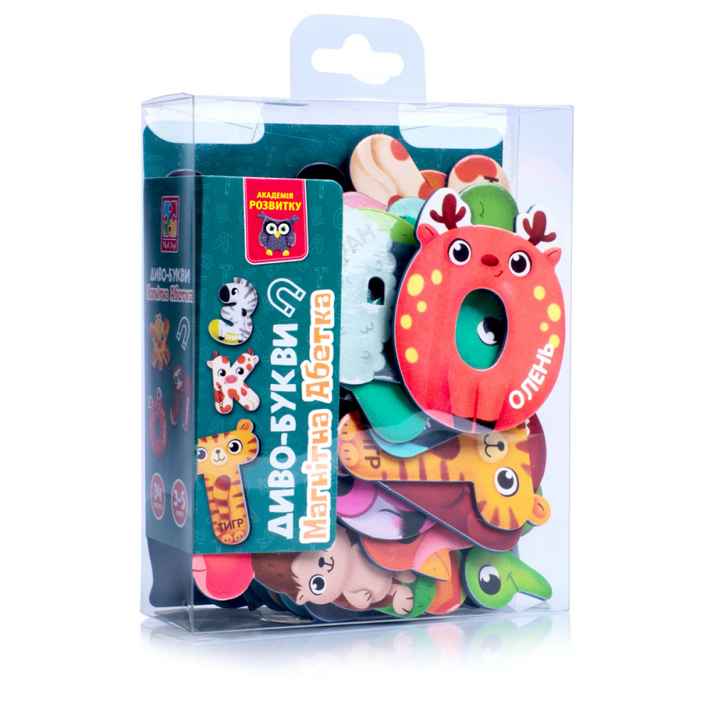 Фото, Видеообзоры гра розвиваюча vladi toys магнітна. диво-букви. абетка. vt5411-18