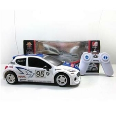 Машина 699-23 (24шт) р/у, 25см, свет, на бат-ке, в кор-ке, 31-18,5-13,5см