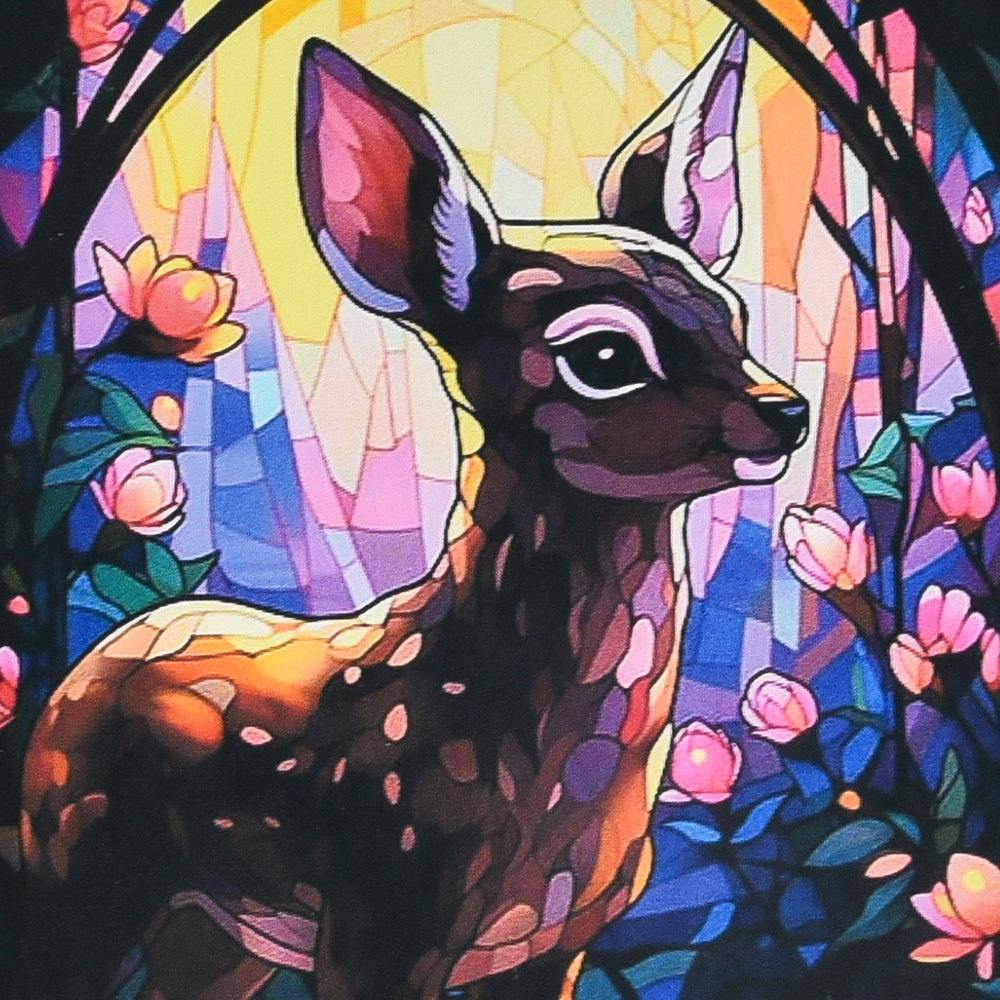 Фото, Видеообзоры алмазна мозаїка strateg преміум чарівний олень розміром 30х30 см не повна викладка (deex16286)