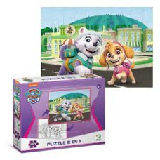 Пазл 200161 Paw Patrol 2в1 на 60 ел
