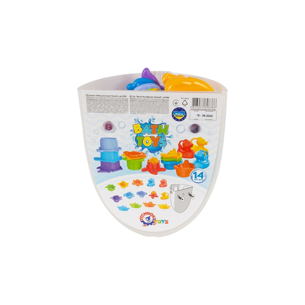 Фото, Видеообзоры іграшка "набір для ванної технок", арт.8386