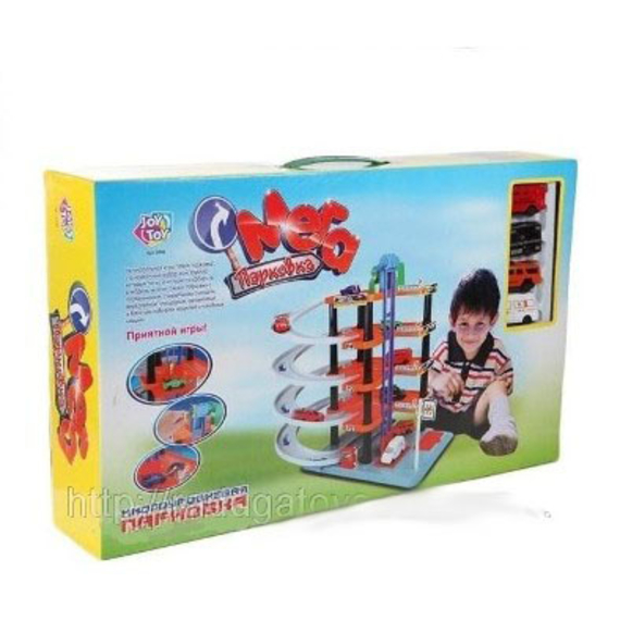 Гараж JOY TOY 0848 (8шт) 