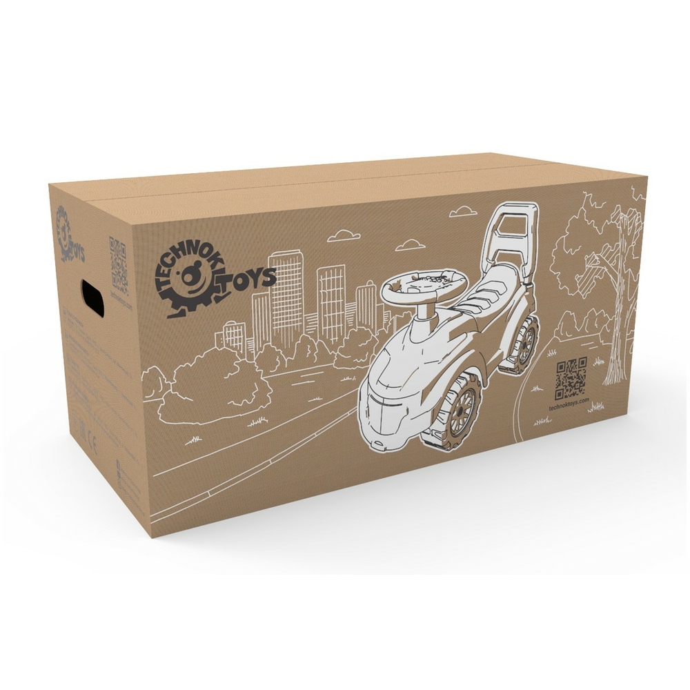 Фото, Відеоогляди іграшка "автомобіль для прогулянок технок", арт.6672