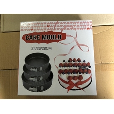 Форма для випічки Cake Mould 24/26/28 3шт в коробці (12)