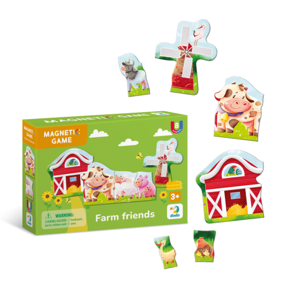 Фото, Видеообзоры магнітна гра dodo друзі з ферми