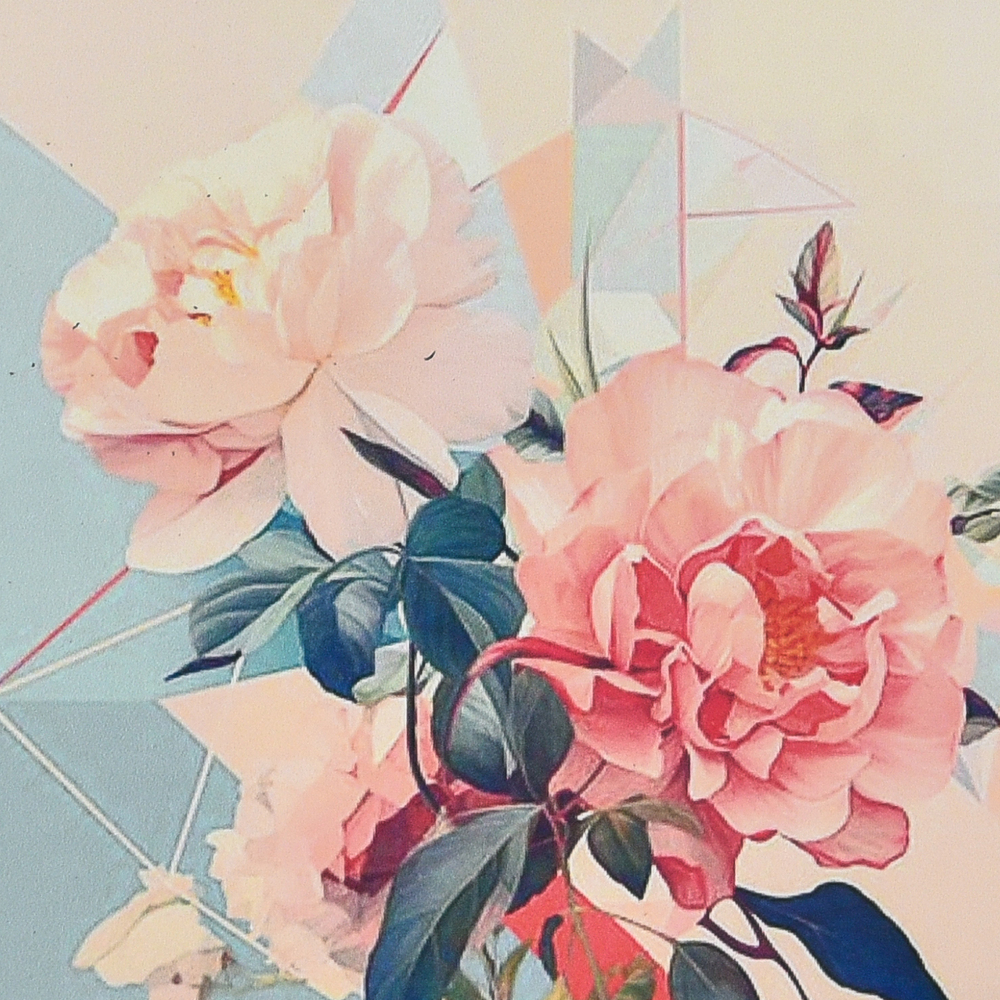 Фото, Відеоогляди алмазна мозаїка strateg преміум рожевий рай розміром 30х30 см (hee16313)