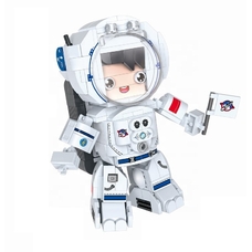 Конструктор Cogo Space Астронавт 4432, космонавт, Male Astrounaut, 316 деталей, класичний