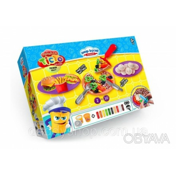 Набір креативної творчості "Тісто для ліпки" Піца середня