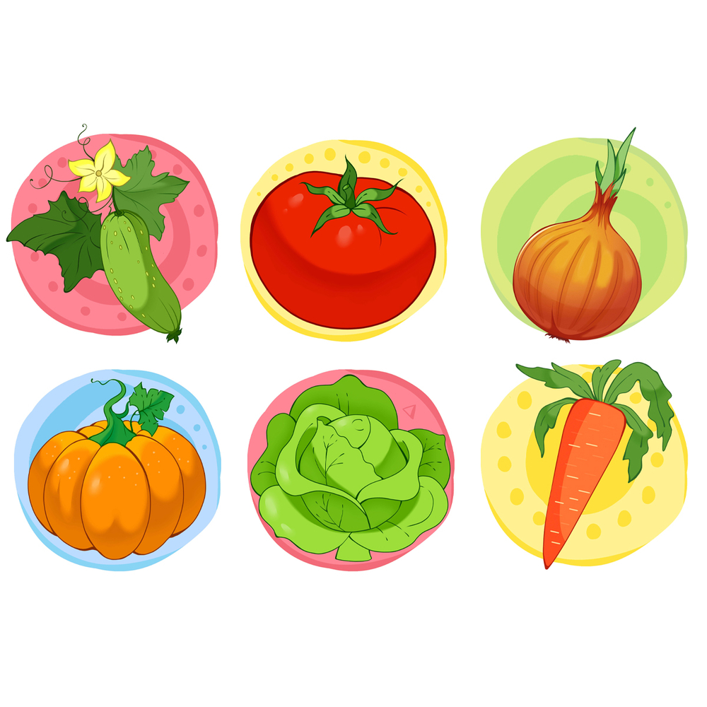 Фото, Відеоогляди іграшка кубики "овочі технок", арт.1349