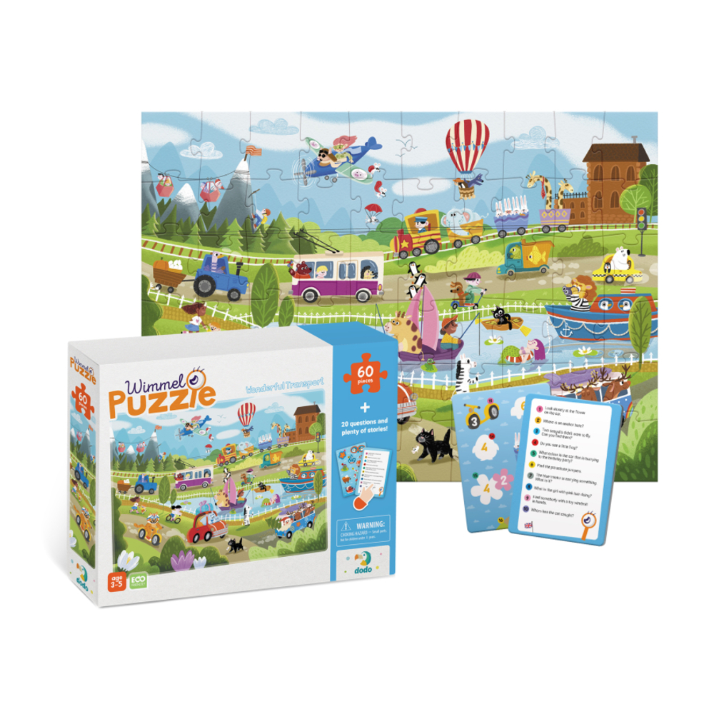Фото, Видеообзоры віммельпазл dodo диво-транспорт